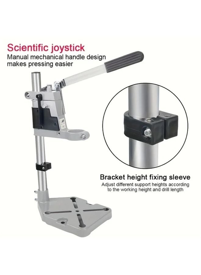 Electric Drill Stand Aluminum Alloy Drill Guide Adjustable For 38 43mm Shaft - Image 2